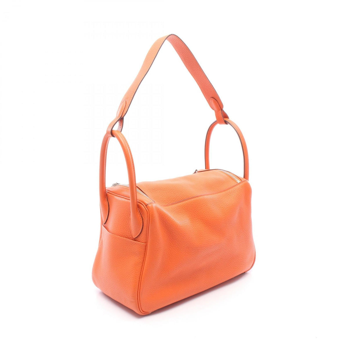 HERMES Lindy 30 Shoulder BagFeu Feu Orange Taurillon Clemence leather Taurillon Clemence 2101220056063