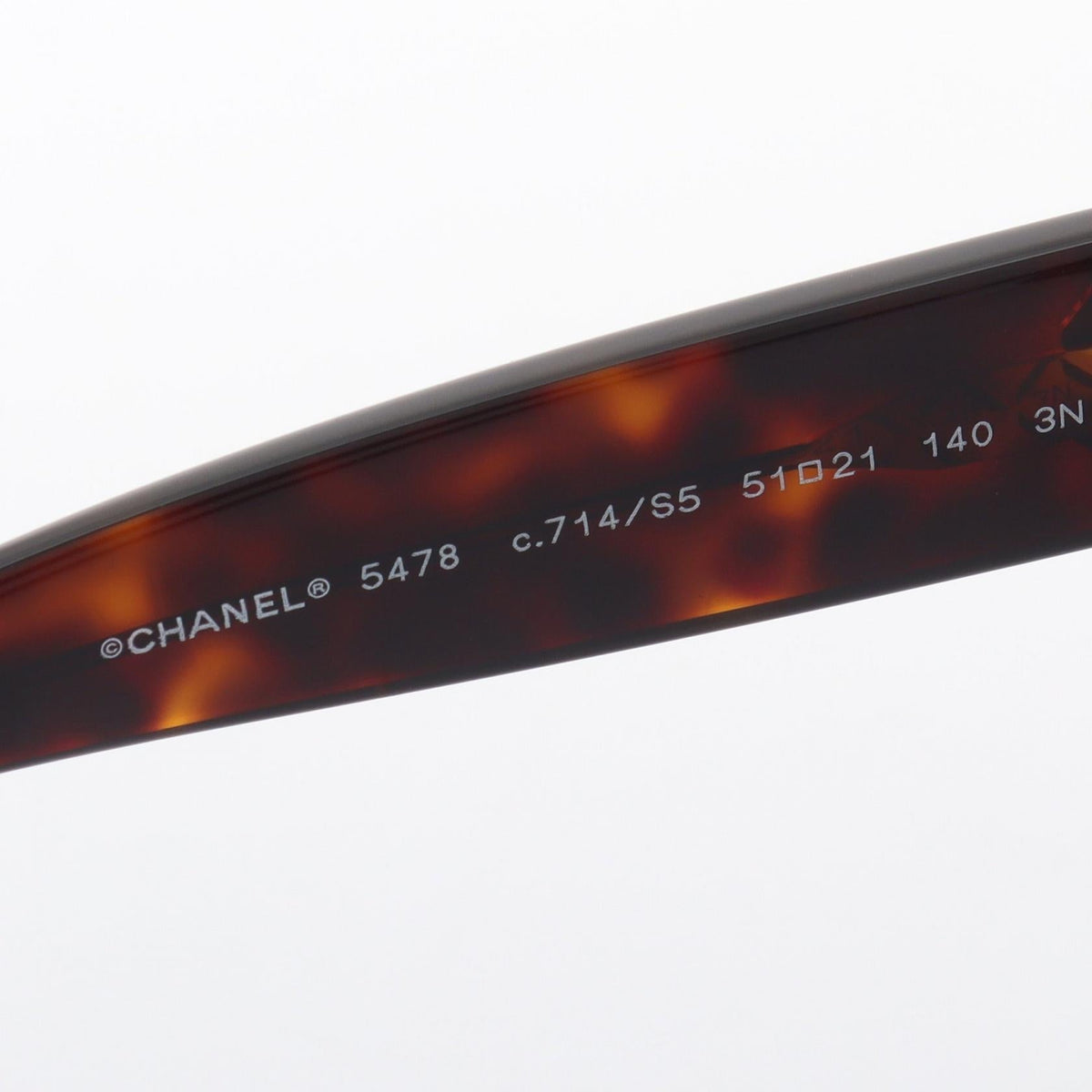CHANEL Brown COCO Mark Gradient Lens Tortoiseshell Pattern Other�Plastic 2101220050818