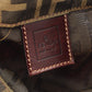 FENDI Zucca Tote Bag Brown canvas leather 2101219918457