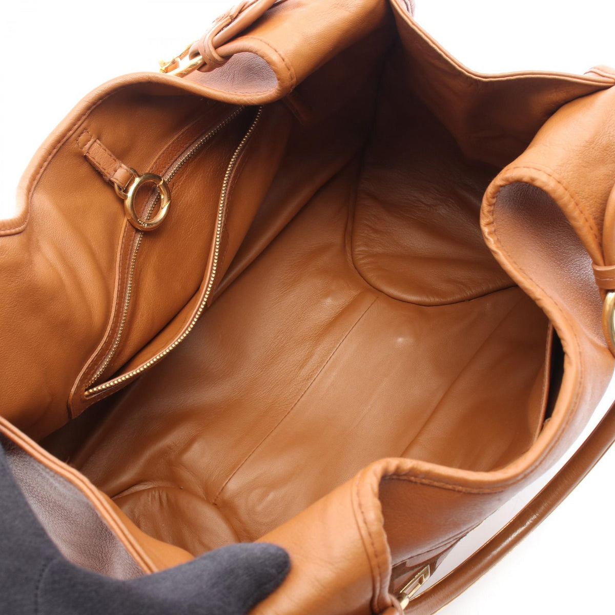 Dior Christian Dior 61 Hobo Shoulder Bag Brown leather 2101220020491