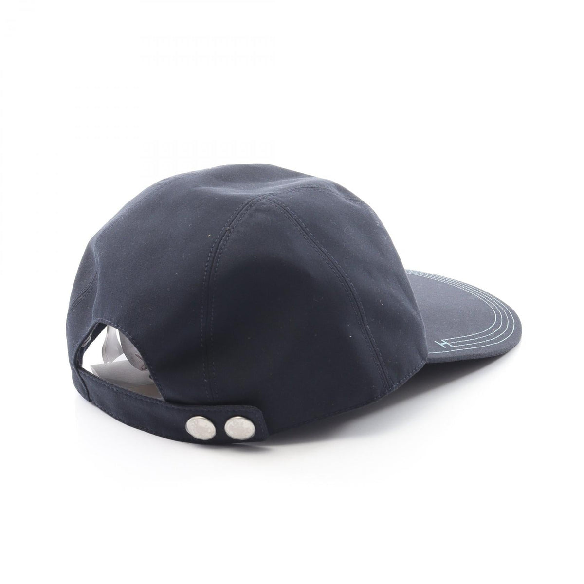 HERMES Irving 2211 cap Navy canvas 2106800604849