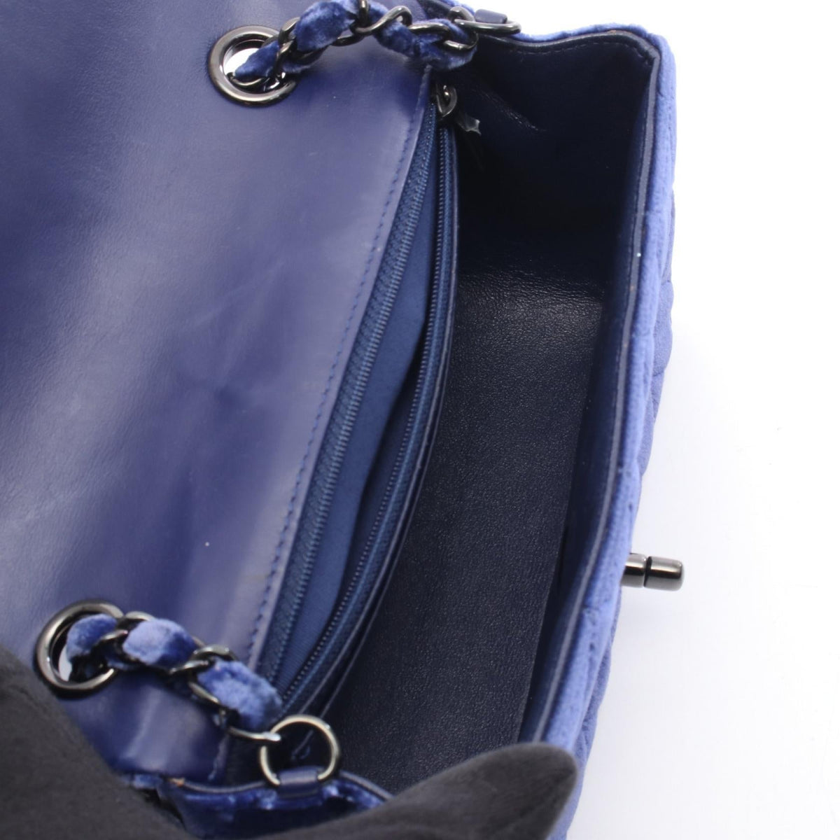 CHANEL Blue Mini Matelasse 20 Fabric 2101220074104