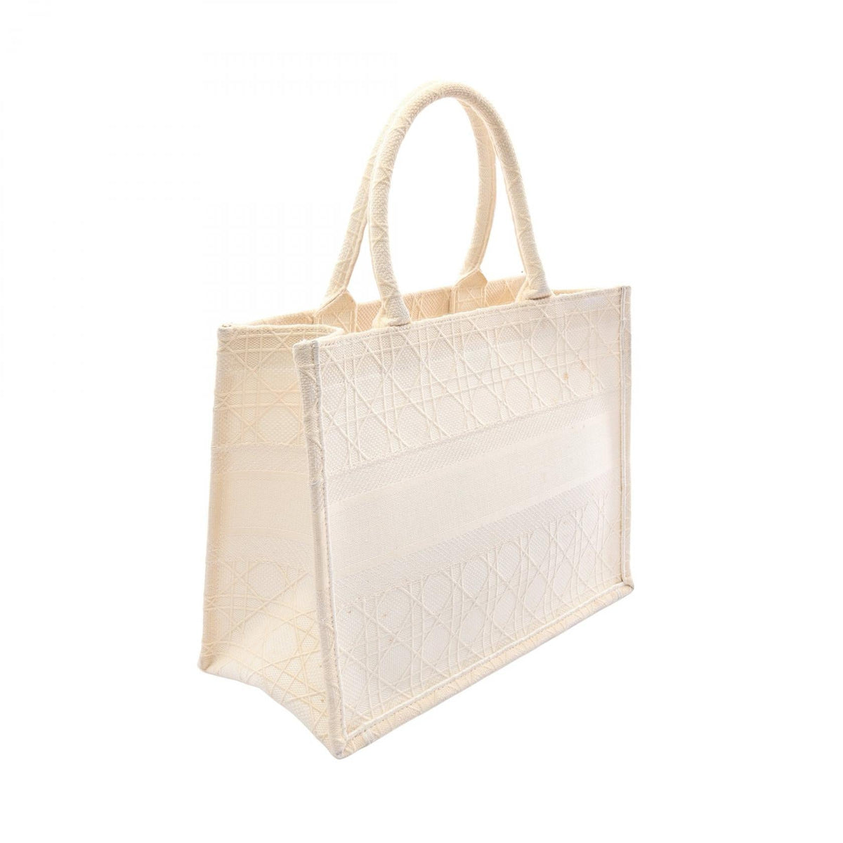 Dior BOOK TOTE Medium Tote Bag Beige canvas 2101219384726
