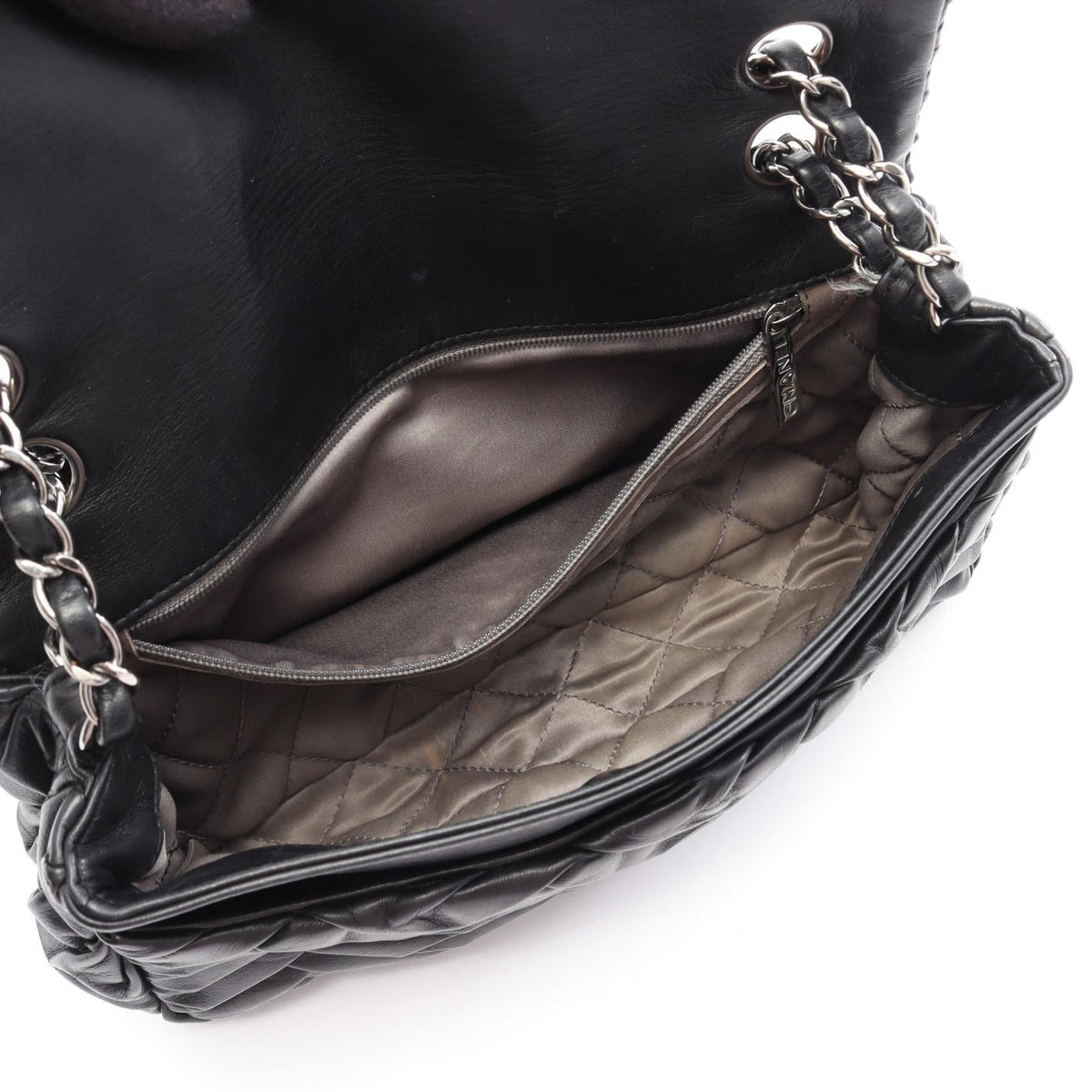 CHANEL Black Lambskin (sheep leather) 2101220054854