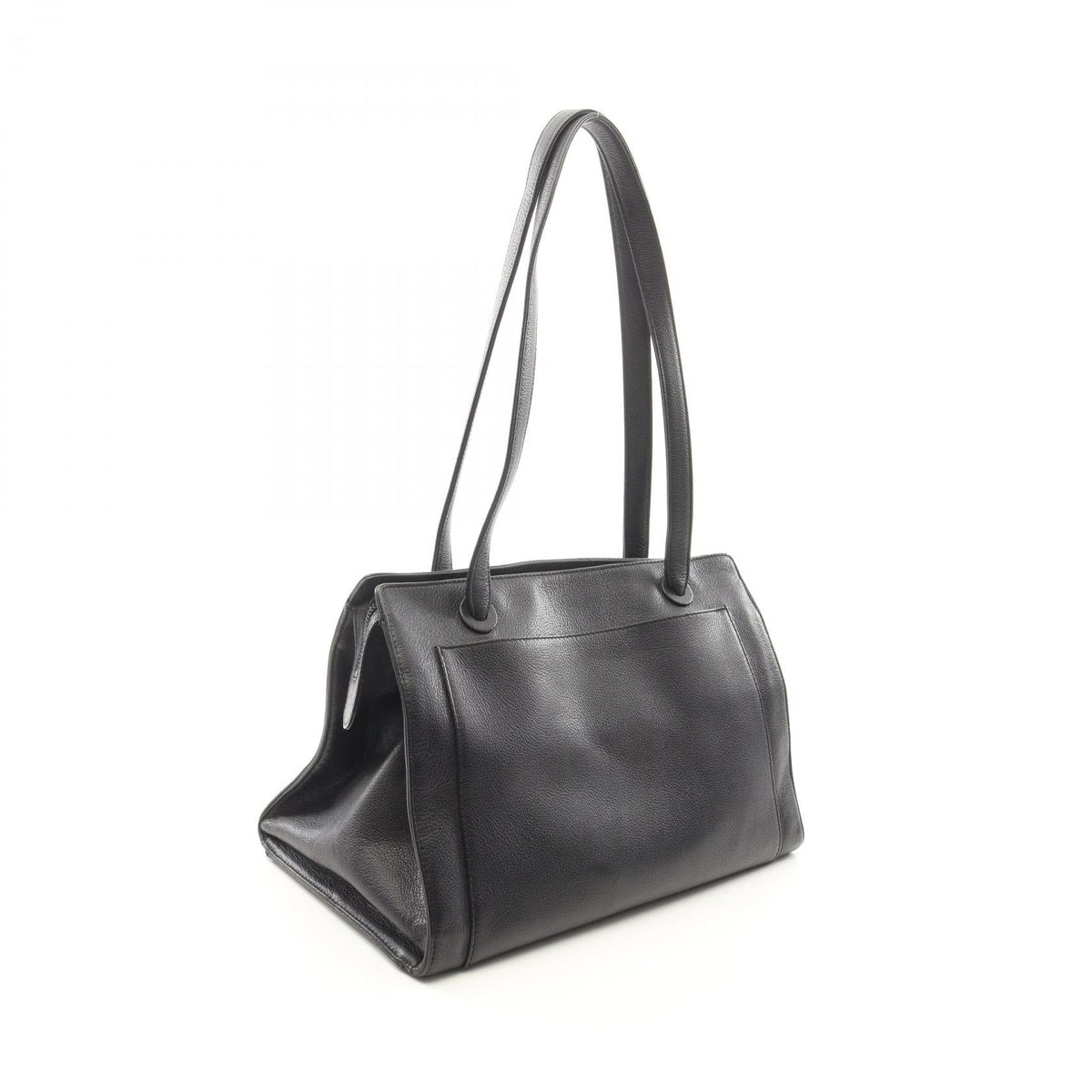 CHANEL Black COCO Mark leather 2101219887265