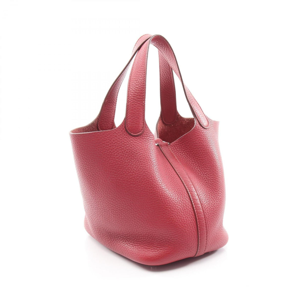 HERMES Picotin Lock PM HandbagRuby Ruby Bordeaux Taurillon Clemence leather Taurillon Clemence 2118500065929