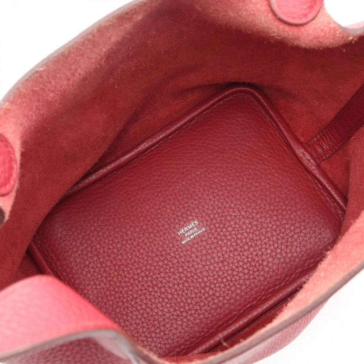 HERMES Picotin Lock PM HandbagRuby Ruby Bordeaux Taurillon Clemence leather Taurillon Clemence 2118500065929