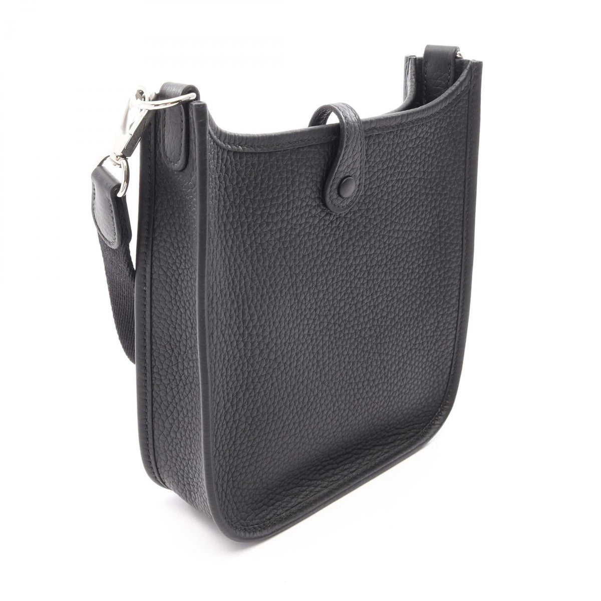 HERMES Evelyne Amazon TPM Shoulder Bag Black Taurillon Clemence Other Taurillon Clemence 2107400259903