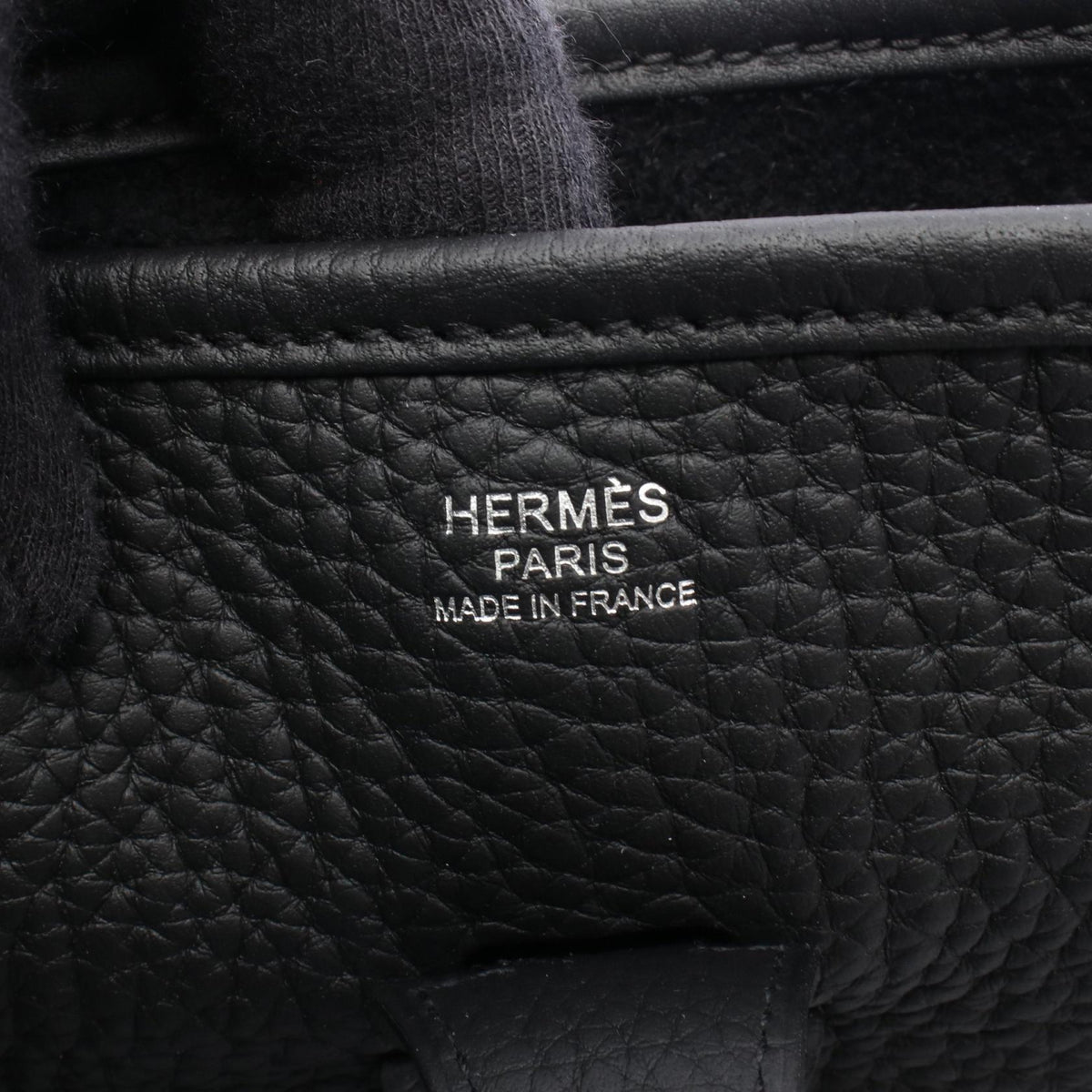 HERMES Evelyne 3 Troyes PM Shoulder BagNoir Black Noir Black Black Taurillon Clemence leather Taurillon Clemence 2104102536158