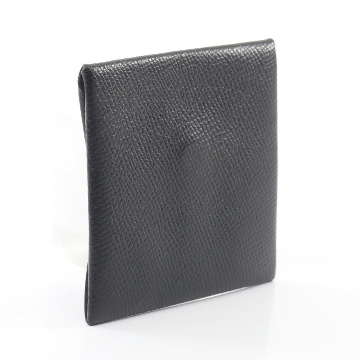 HERMES Bastia Verso Vert Dogris coin purse Black/Green Epsom Other Epsom 2106800642513