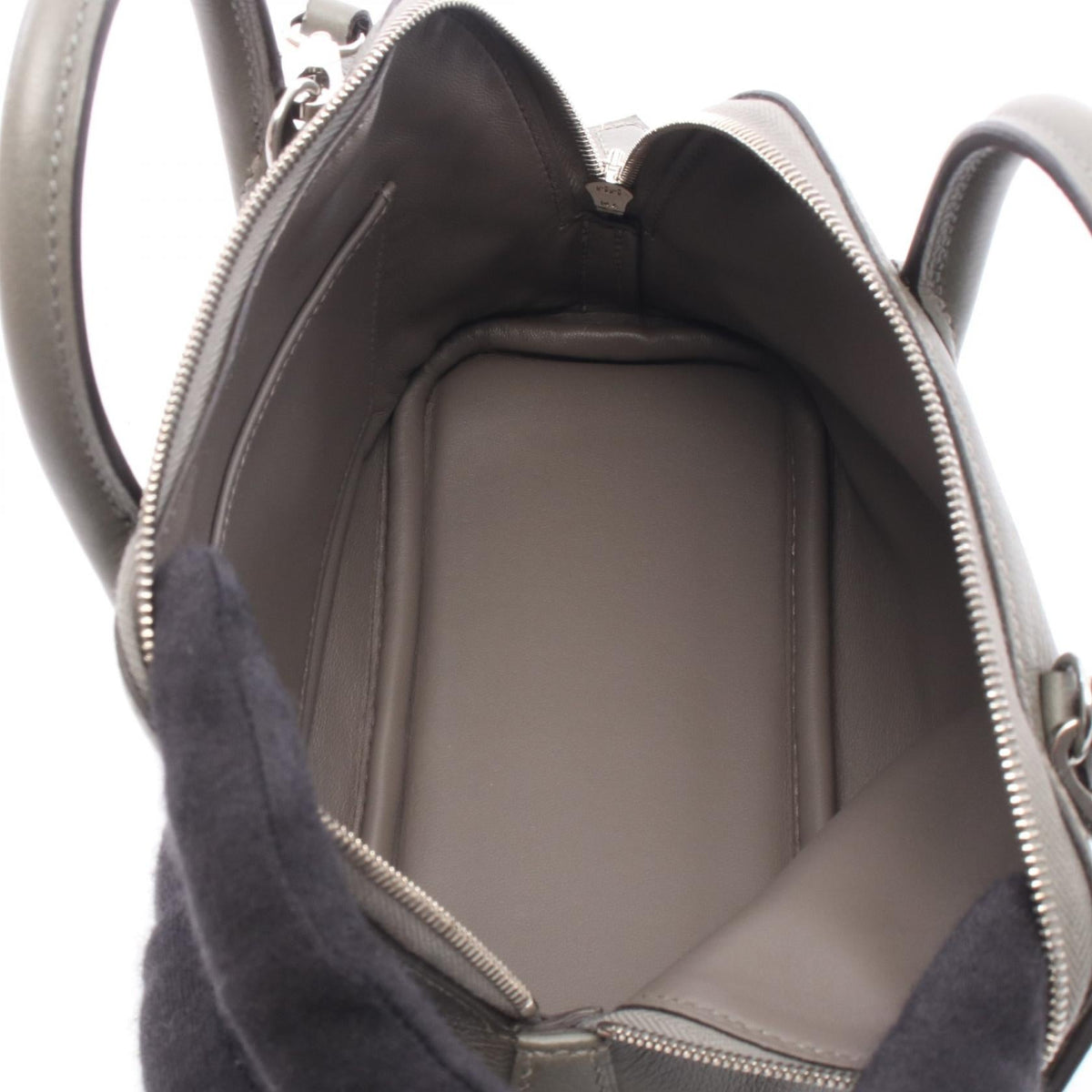 HERMES Bolide1923 Mini 2WAY HandbagGrimayer Grimayer Gray Evercolor leather leather Evercolor leather 2107601179420