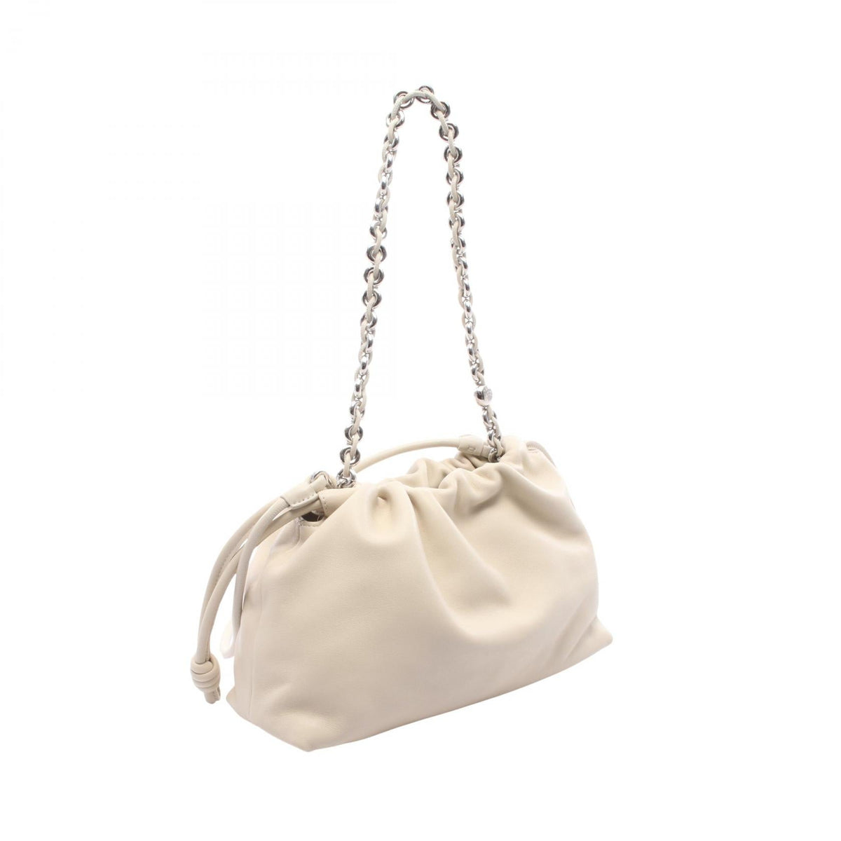 LOEWE Flamenco Perth Shoulder Bag Beige leather A411FCRX02 2120900137816
