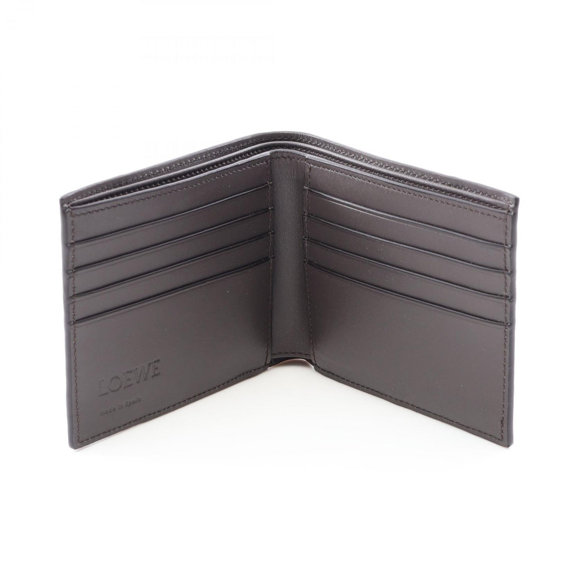 LOEWE PUZZLE EDGE BIFOLD Bi-fold wallet Gray leather C510302X161220 2101220148522