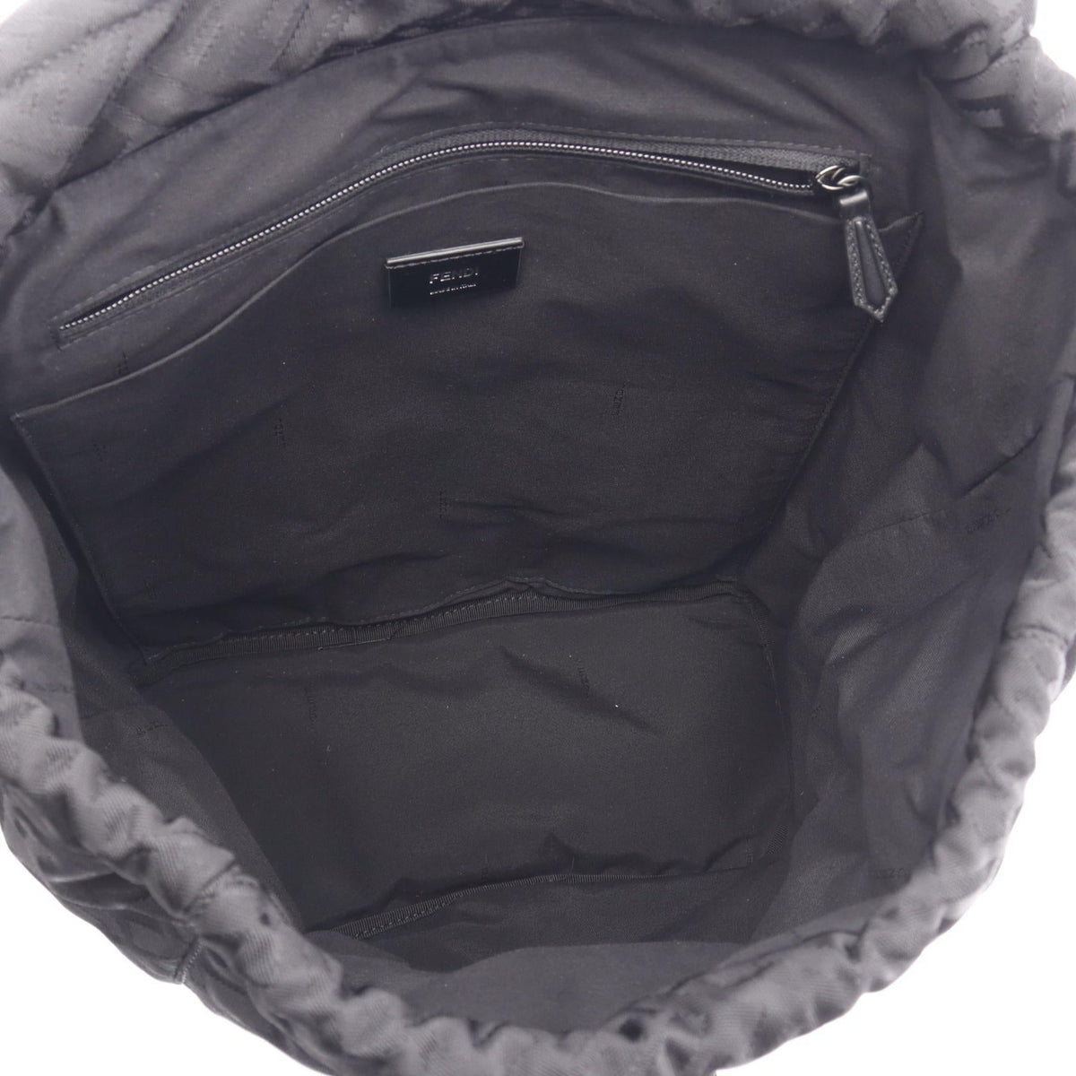 FENDI flux Rucksack Backpack Black Nylon leather 7VZ090AVC6F0SAJ 2101220148102