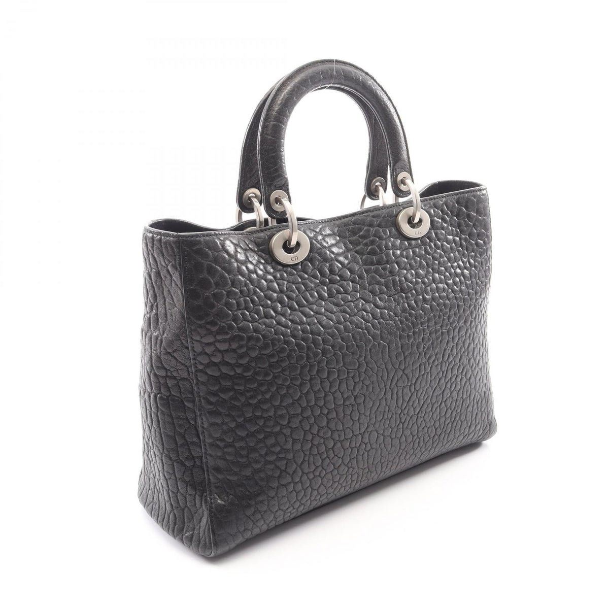 Dior Diorissimo Medium 2WAY Handbag Black Other�Calf leather 2120100038203