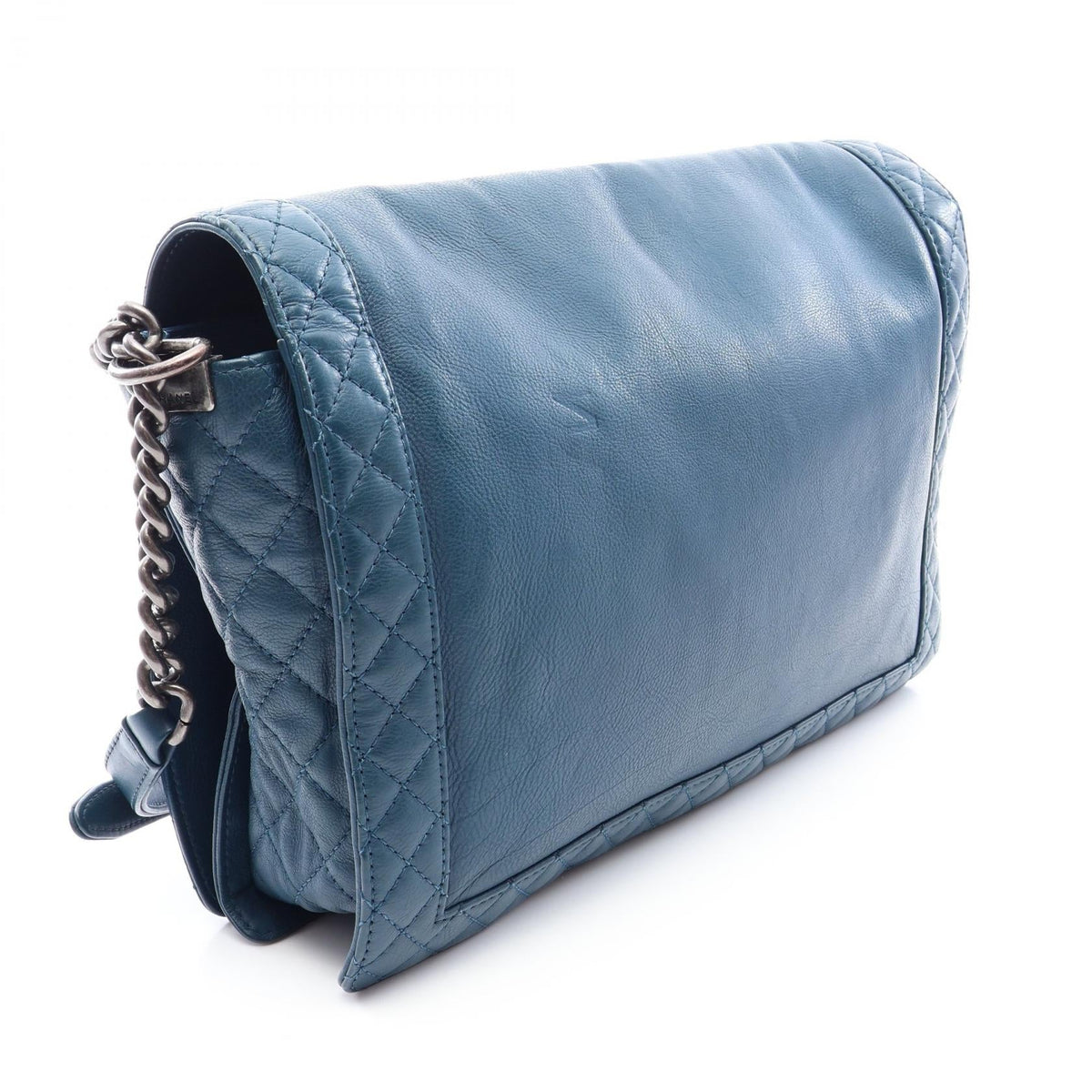 CHANEL Green Boy chanel leather 2120100038159