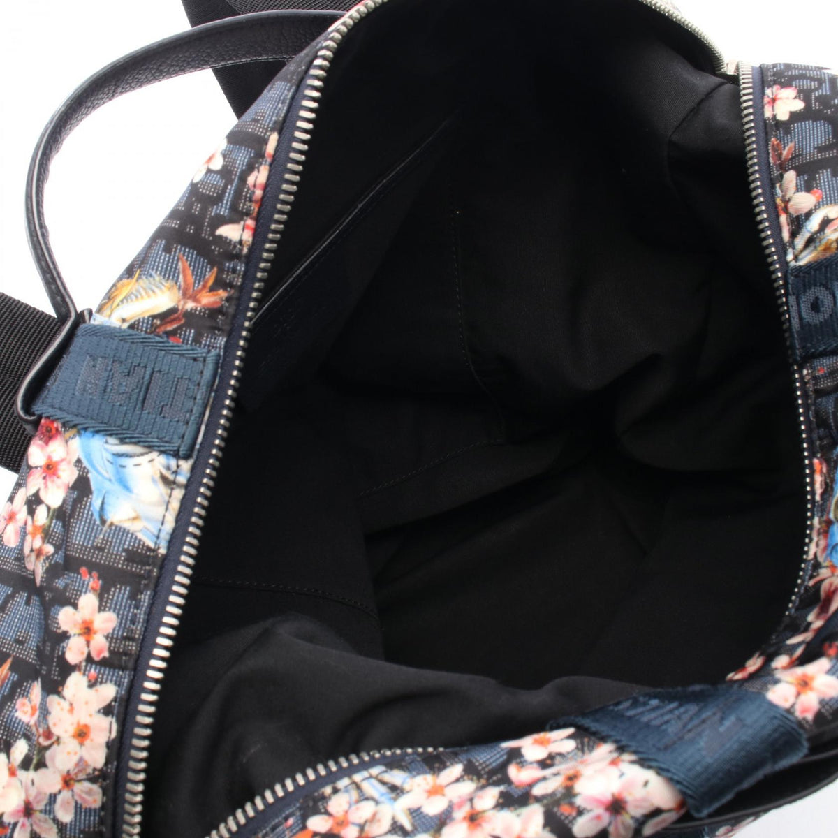 Dior DIOL � Hajime Sorayama Dinosaur Robot Oblique Rucksack Backpack Navy/Multicolor Nylon�leather 03-BO-0139 2120100038111