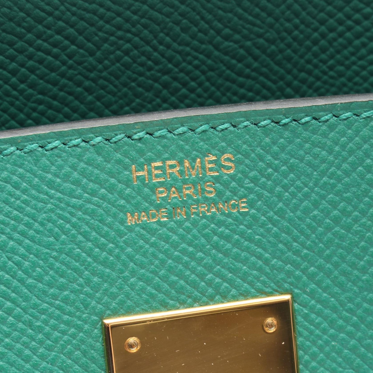 HERMES Birkin 30 HandbagVert vertigo Vert vertigo Green Epsom leather Epsom 2120300058889