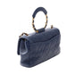 CHANEL Navy Matelasse 2WAY Lambskin (sheep leather) AS1358 2106800636376