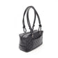 CHANEL Black Cambon line bowling bag leather A25171 2101219989785