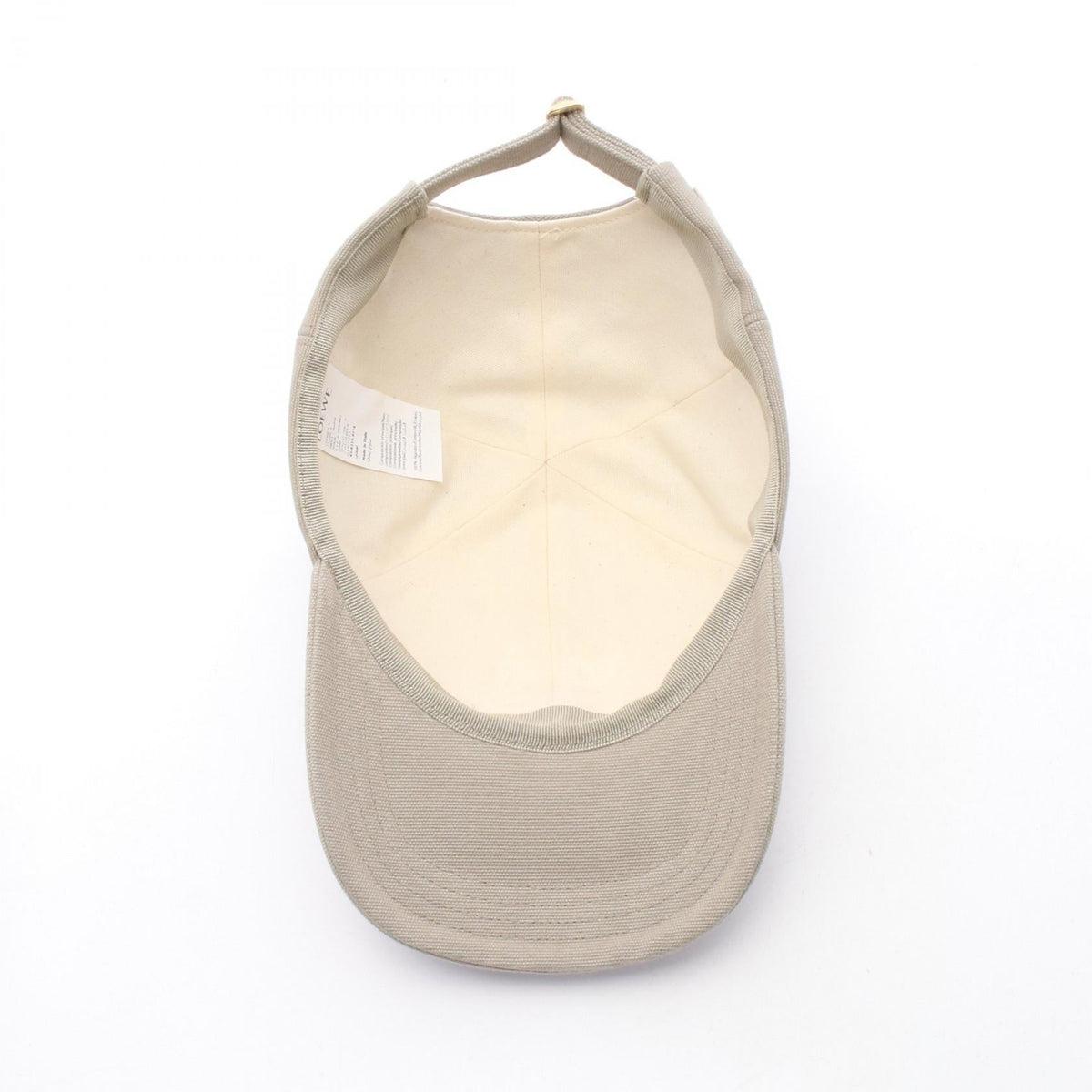 LOEWE Anagram Baseball Cap Other hats Gray Other cotton K820358X896579M 2101219986876