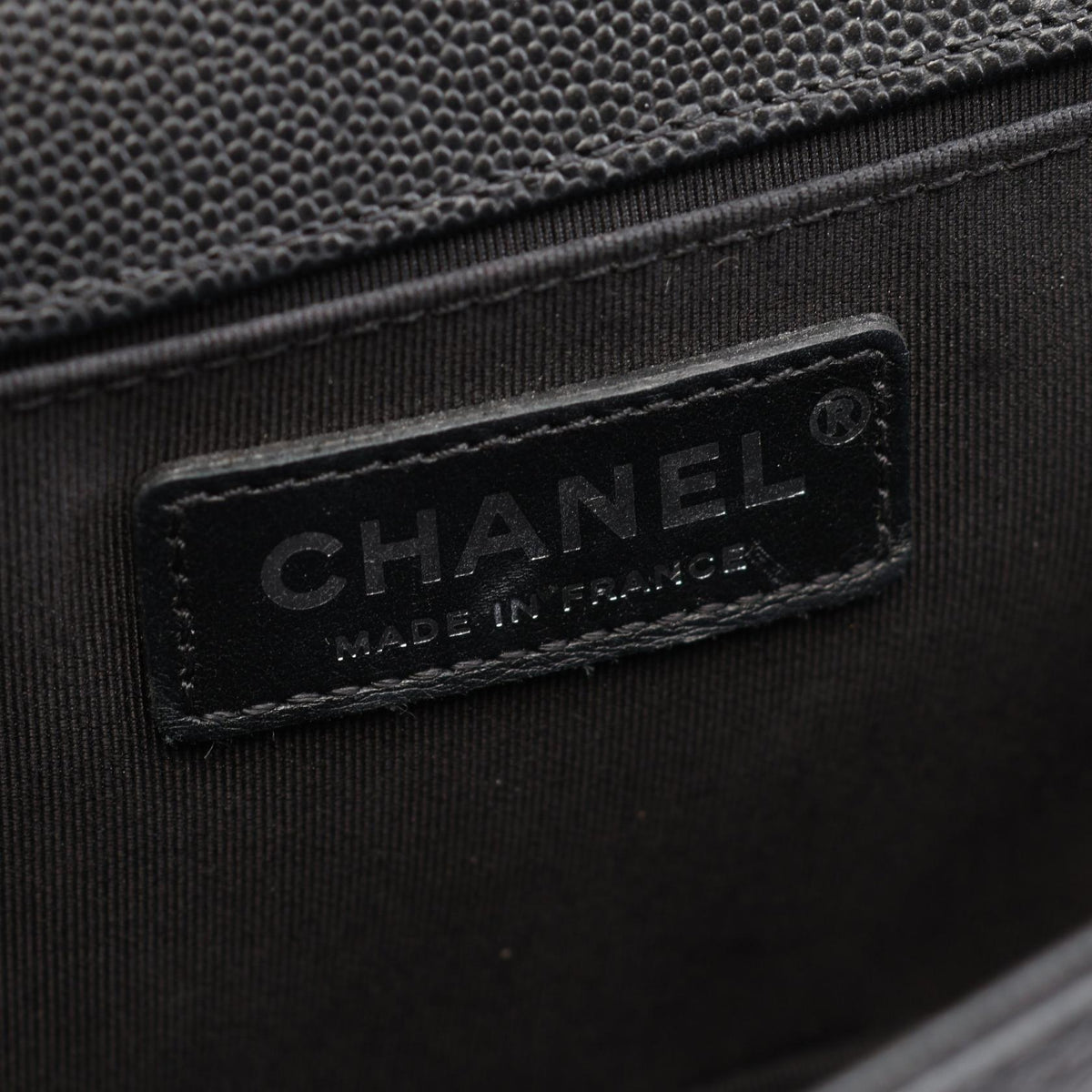 CHANEL Black Boy chanel Calfskin (cowhide) A67086 2107601160640