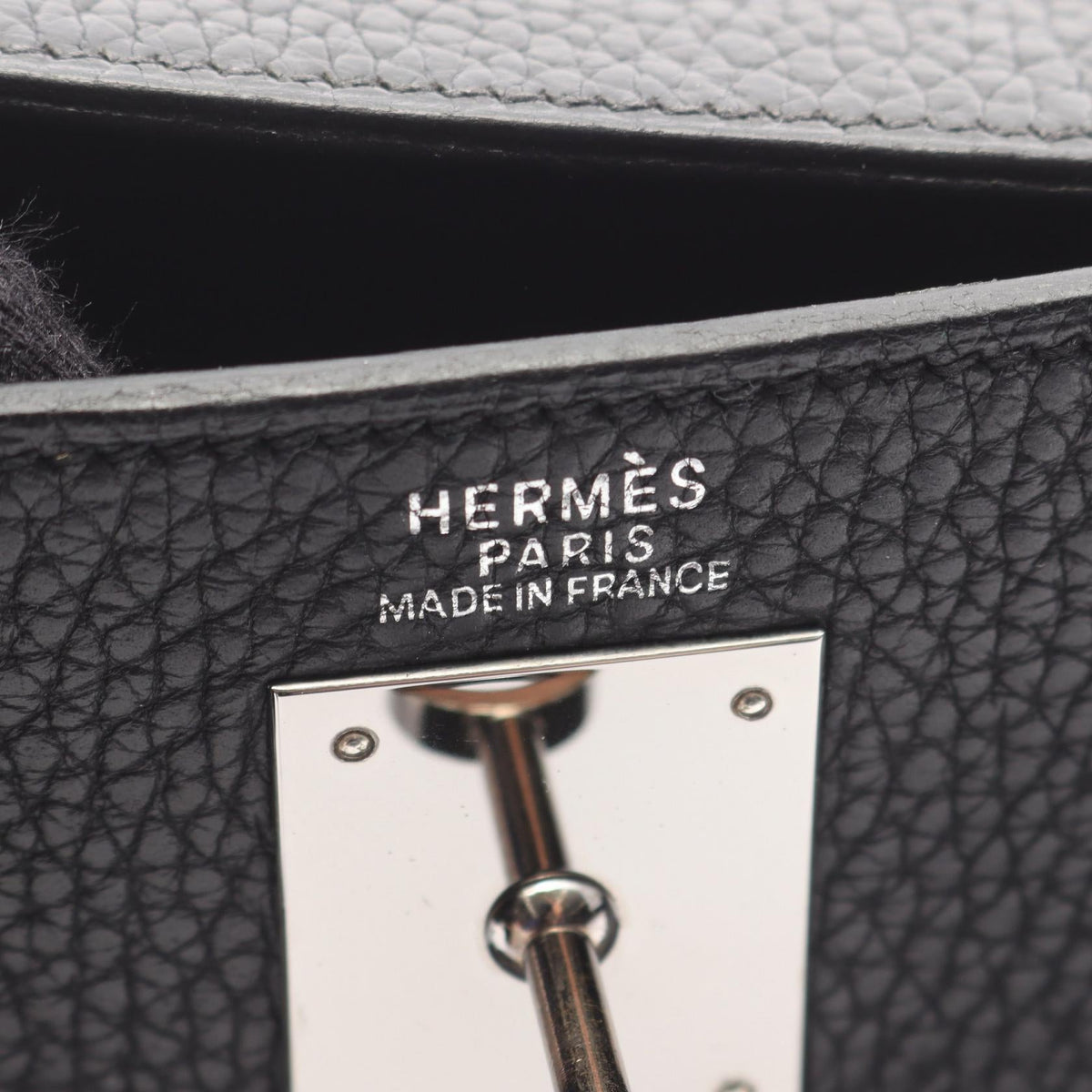 HERMES Kelly 32 Handbag Black Togo leather leather Togo leather 2101219709024