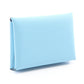 HERMES Calvi duo coin purse Blue Celeste Epsom leather Epsom 2101220102845