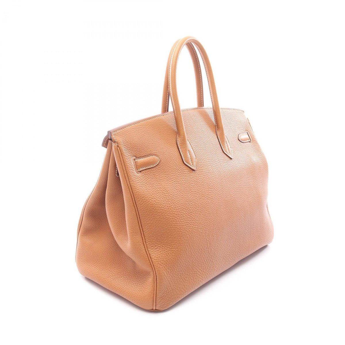 HERMES Birkin 35 HandbagGold Gold Brown Togo leather leather Togo leather 2107601150146