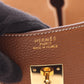 HERMES Birkin 35 HandbagGold Gold Brown Togo leather leather Togo leather 2107601150146