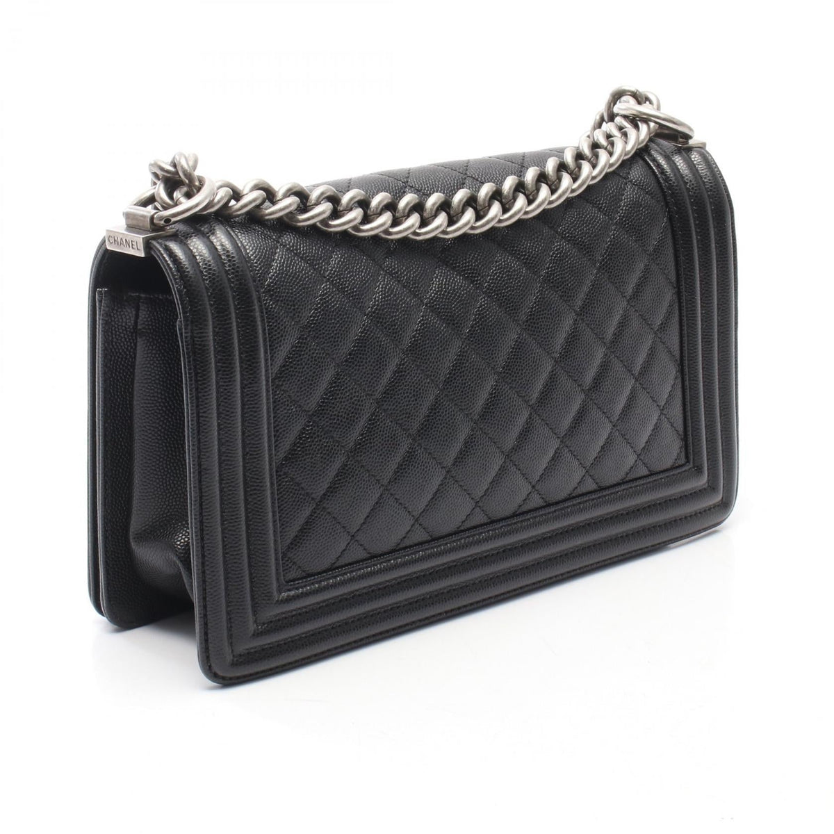 CHANEL Black Boy chanel Grained Calfskin leather A67086 2101220002350