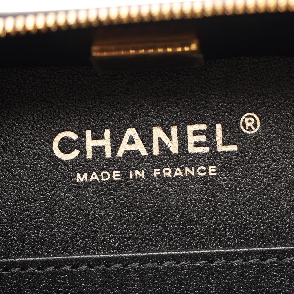 CHANEL Black Matelasse vanity Lambskin (sheep leather) AS3318 2106800636482