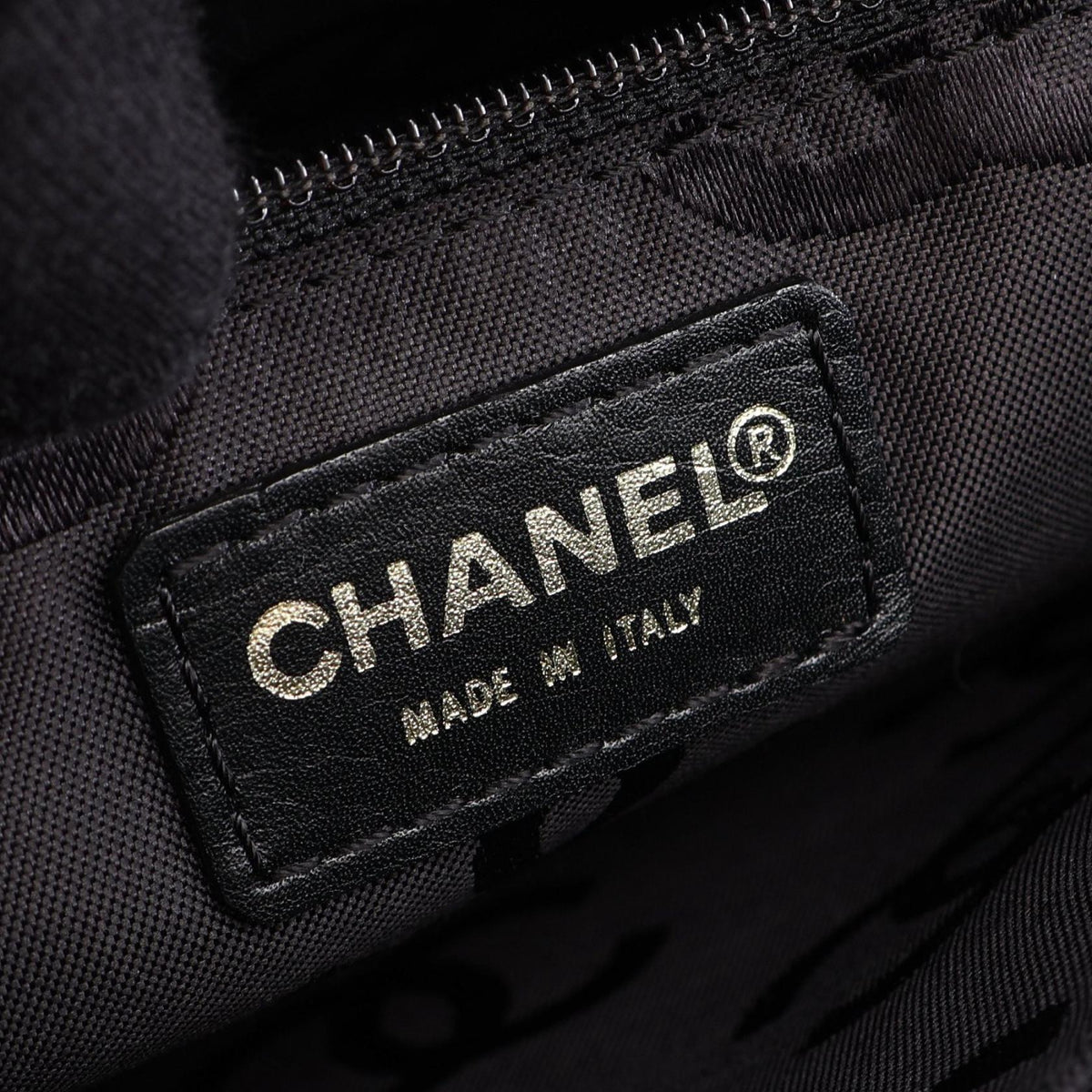CHANEL Black Wild stitch leather 2101220035761