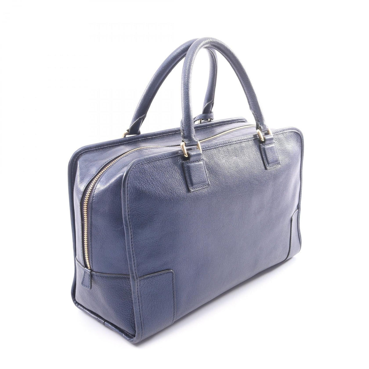 LOEWE Amazona 36 Handbag Blue leather 2101220136741