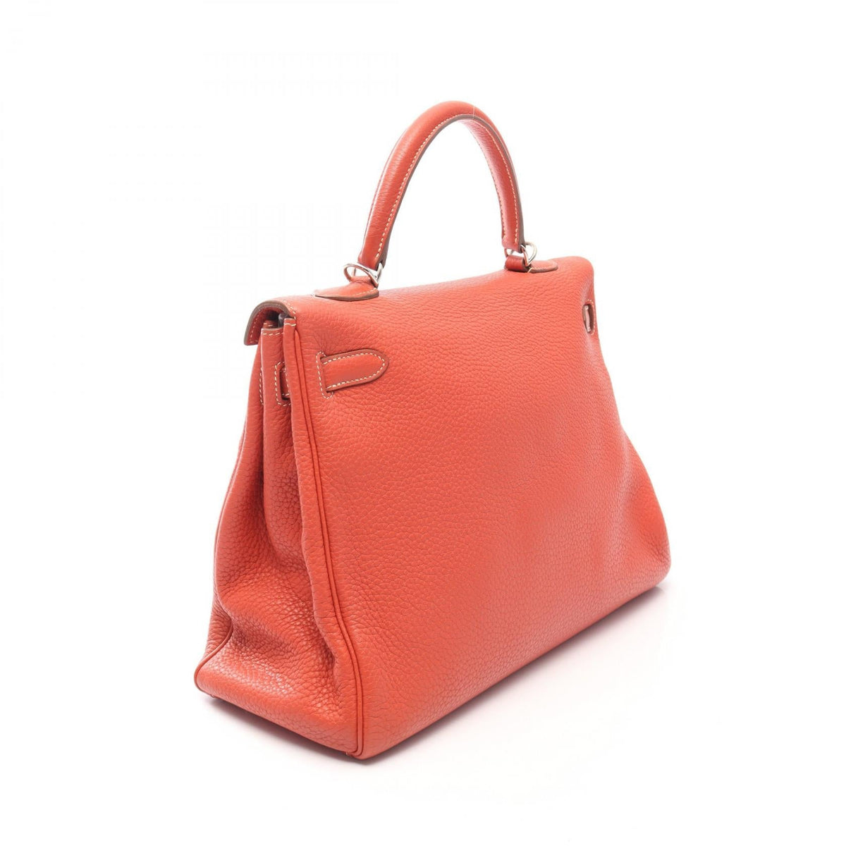 HERMES Kelly 35 2WAY (Inside stitching) HandbagPink Pink Pink Taurillon Clemence leather Taurillon Clemence 2101219927916