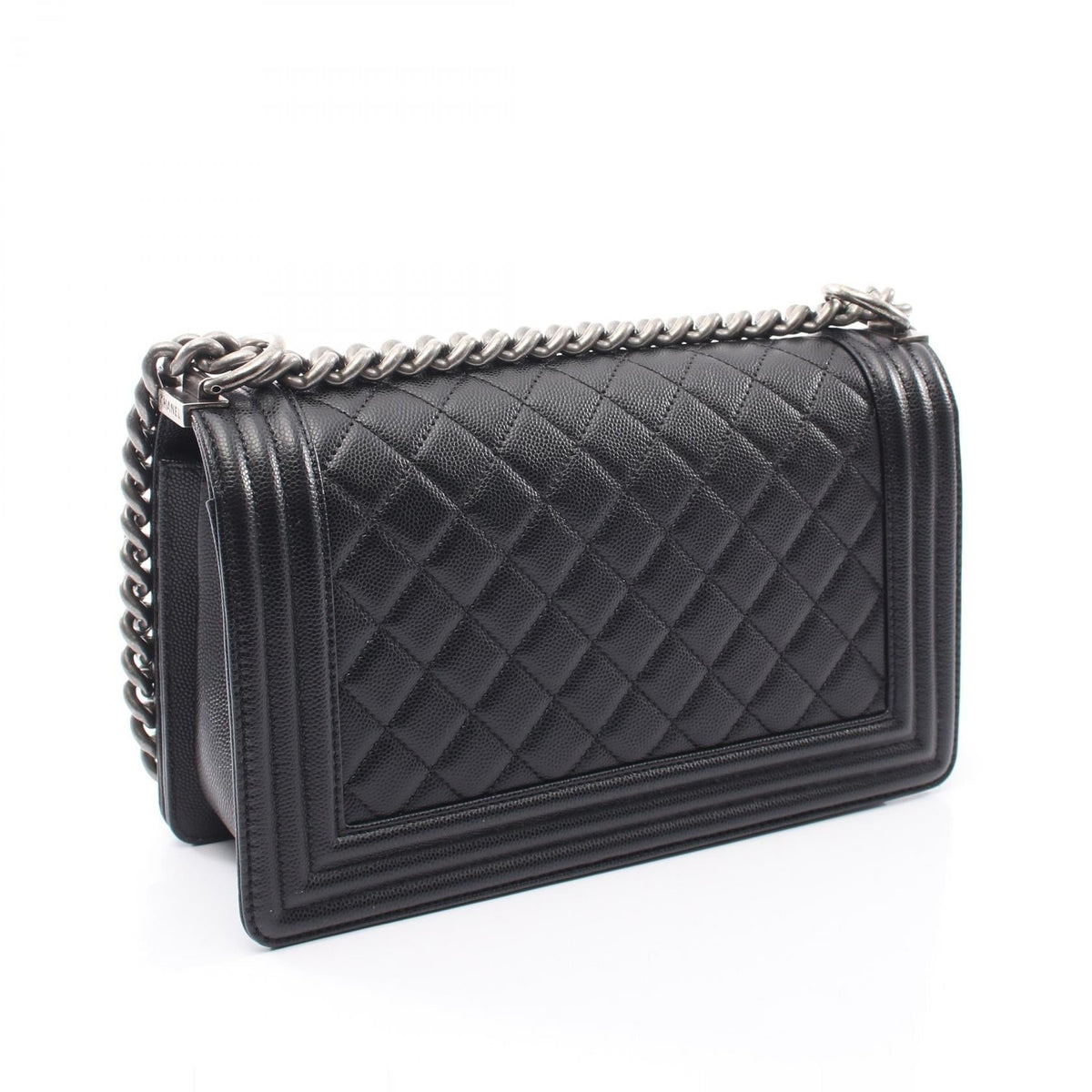 CHANEL Black Boy chanel Grained Calfskin leather A67086 2121400017165