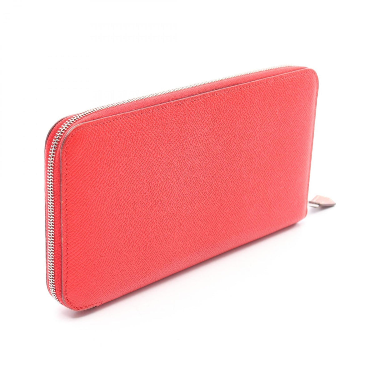 HERMES Azap Long Silk In Rouge coeur Around long walletRouge coeur Rouge coeur Red Epsom leather 2101219874029