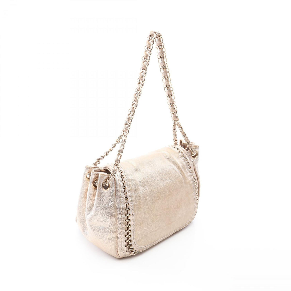 CHANEL Gold Luxury line leather 2101220136444