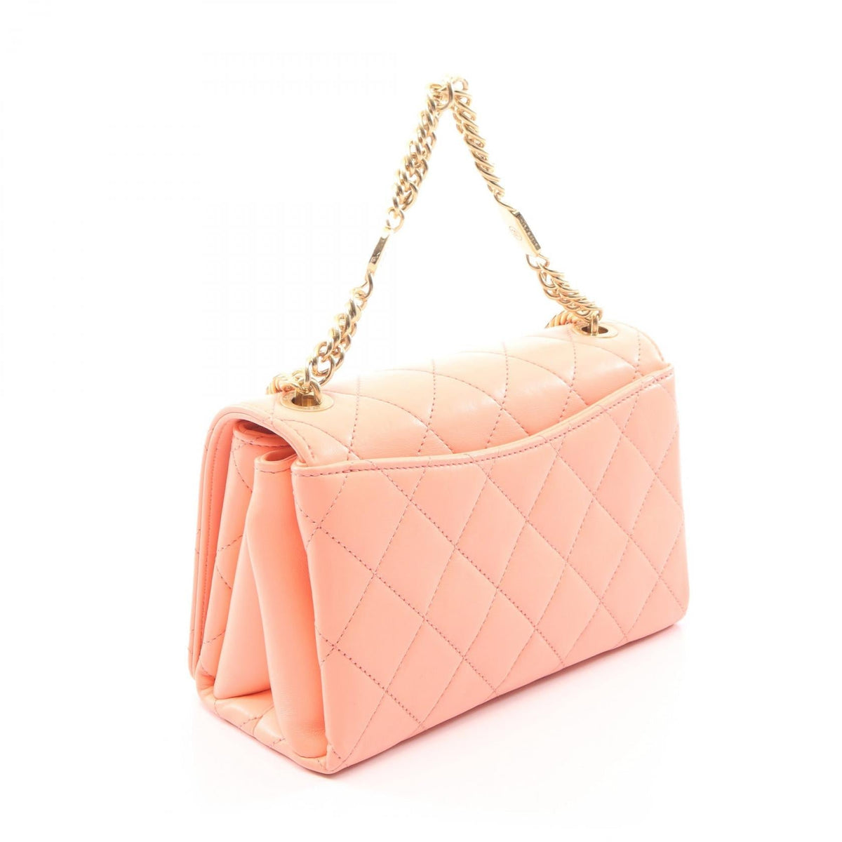 CHANEL Orange Matelasse 2WAY Lambskin (sheep leather) 2106800634457