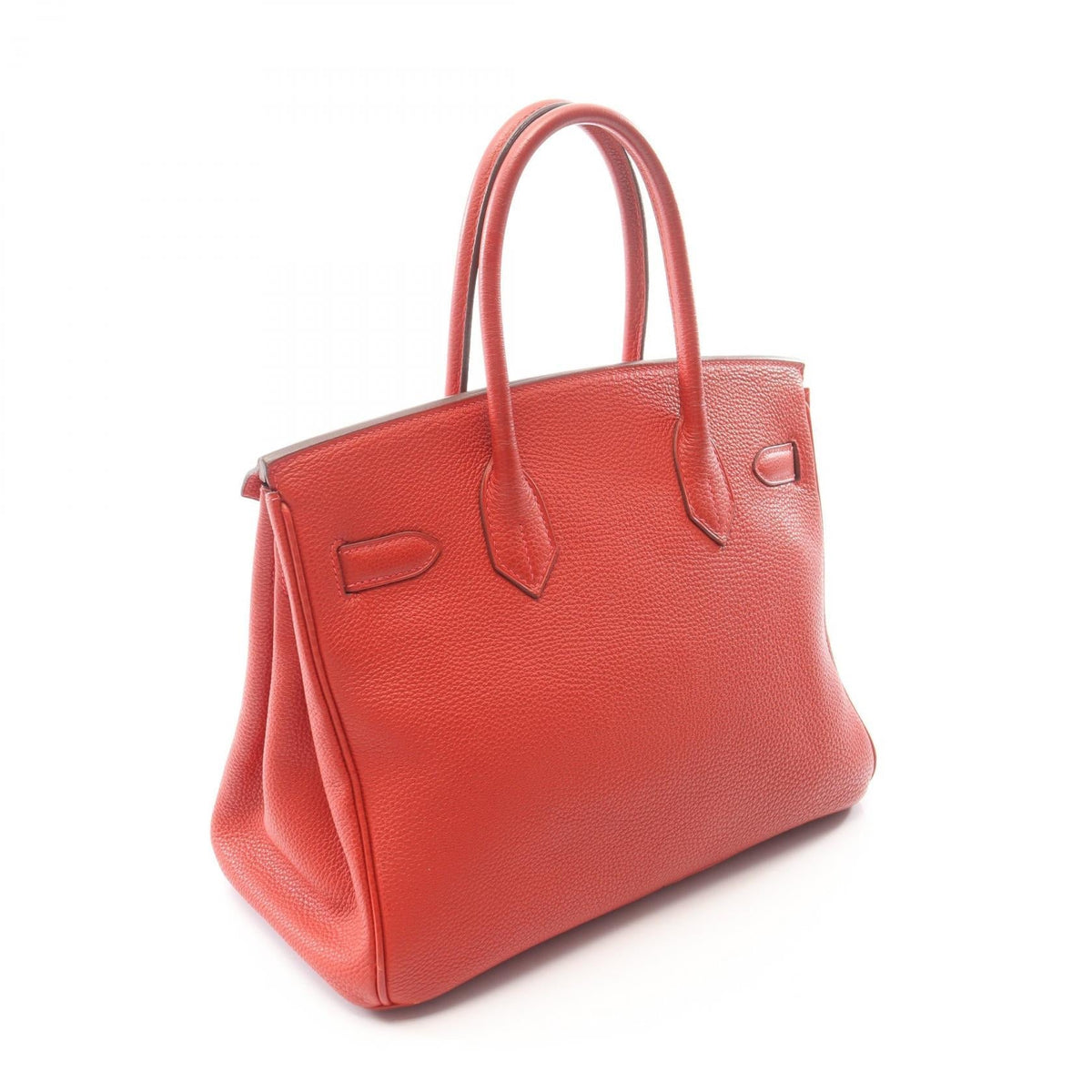 HERMES Birkin 30 Rouge vif Handbag Red Togo leather Other Togo leather 2101220016234