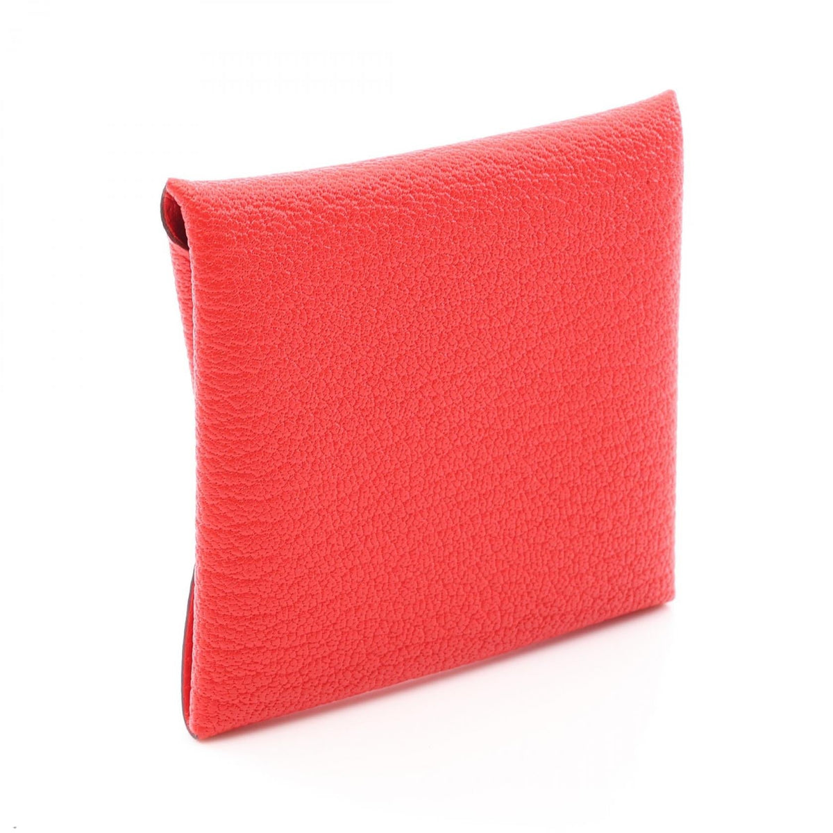 HERMES Bastia Rouge Ladieu coin purse Red Chevre Other Chevre 2107601178966