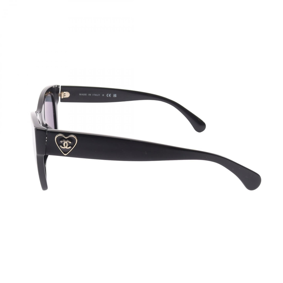 CHANEL Black/Gold COCO Mark Square Shape Other Plastic 2107601179079