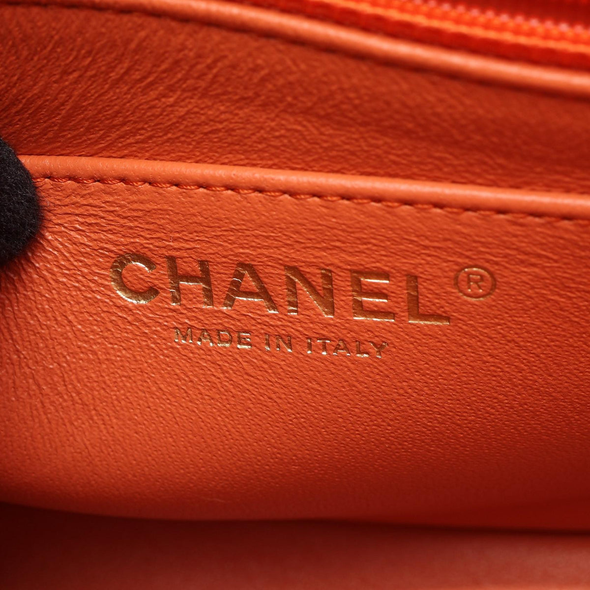 CHANEL Brown Mini Matelasse Lambskin (sheep leather) A35200 2106800642995