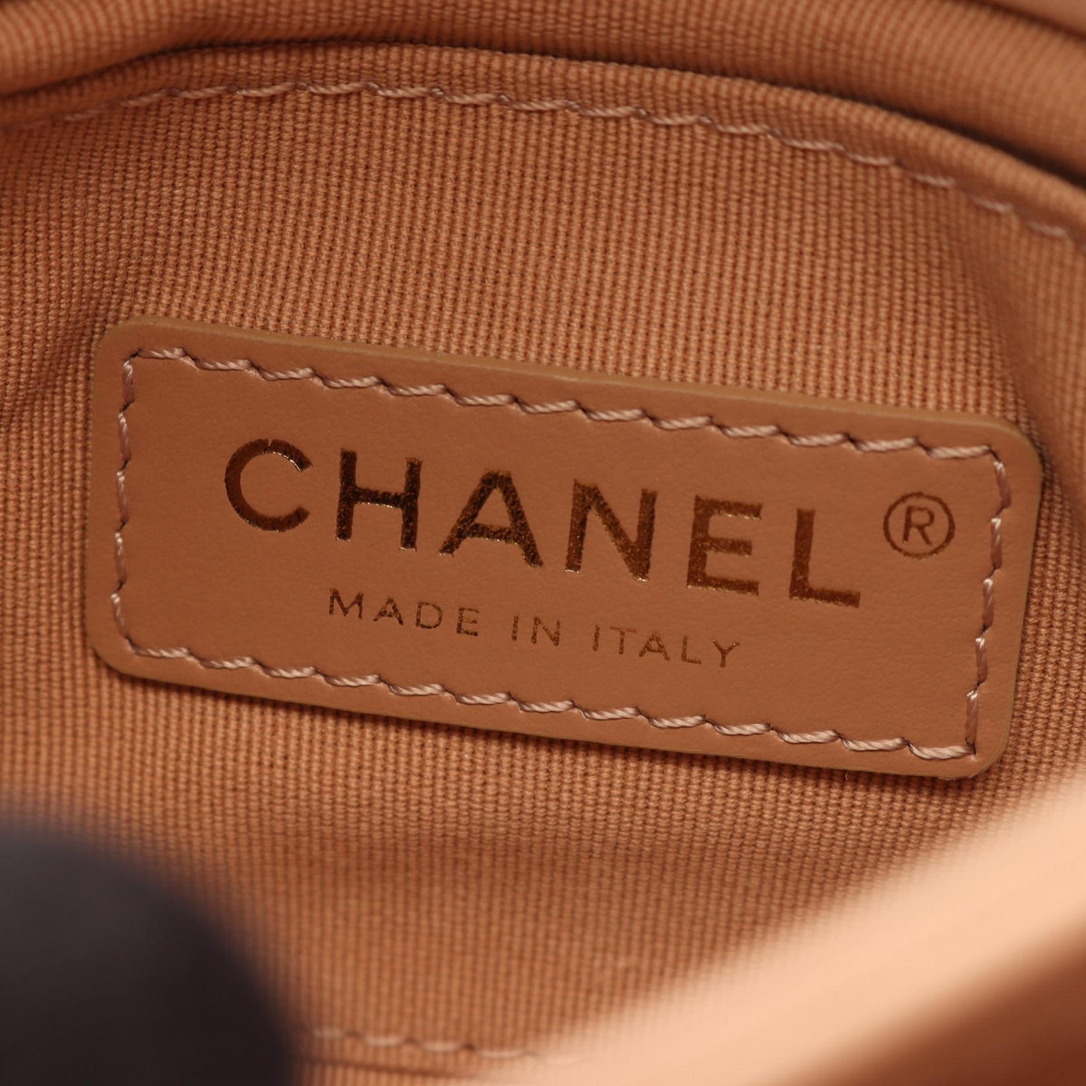 CHANEL Beige Mini Matelasse Antique Gold Hardware 2-Way Lambskin (sheep leather) AS2638 2106800643022