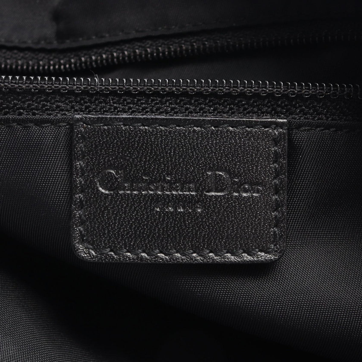 Dior street chic trotter Shoulder Bag Black/Gray canvas�leather 2101220150877