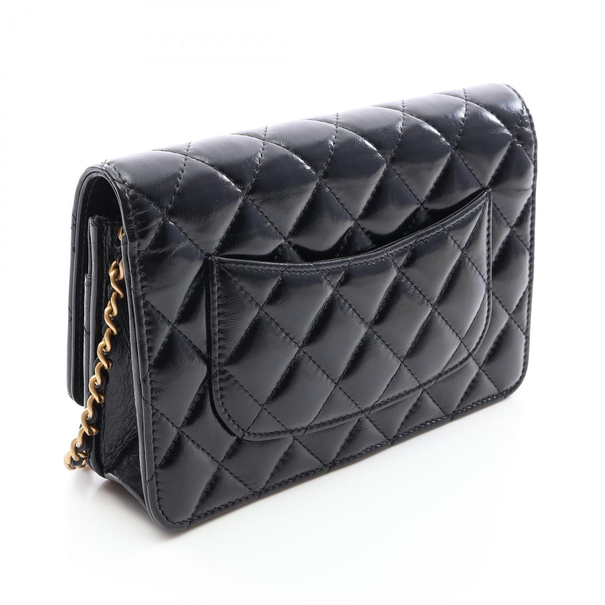 CHANEL Black Matelasse leather AP4138 2106800642902