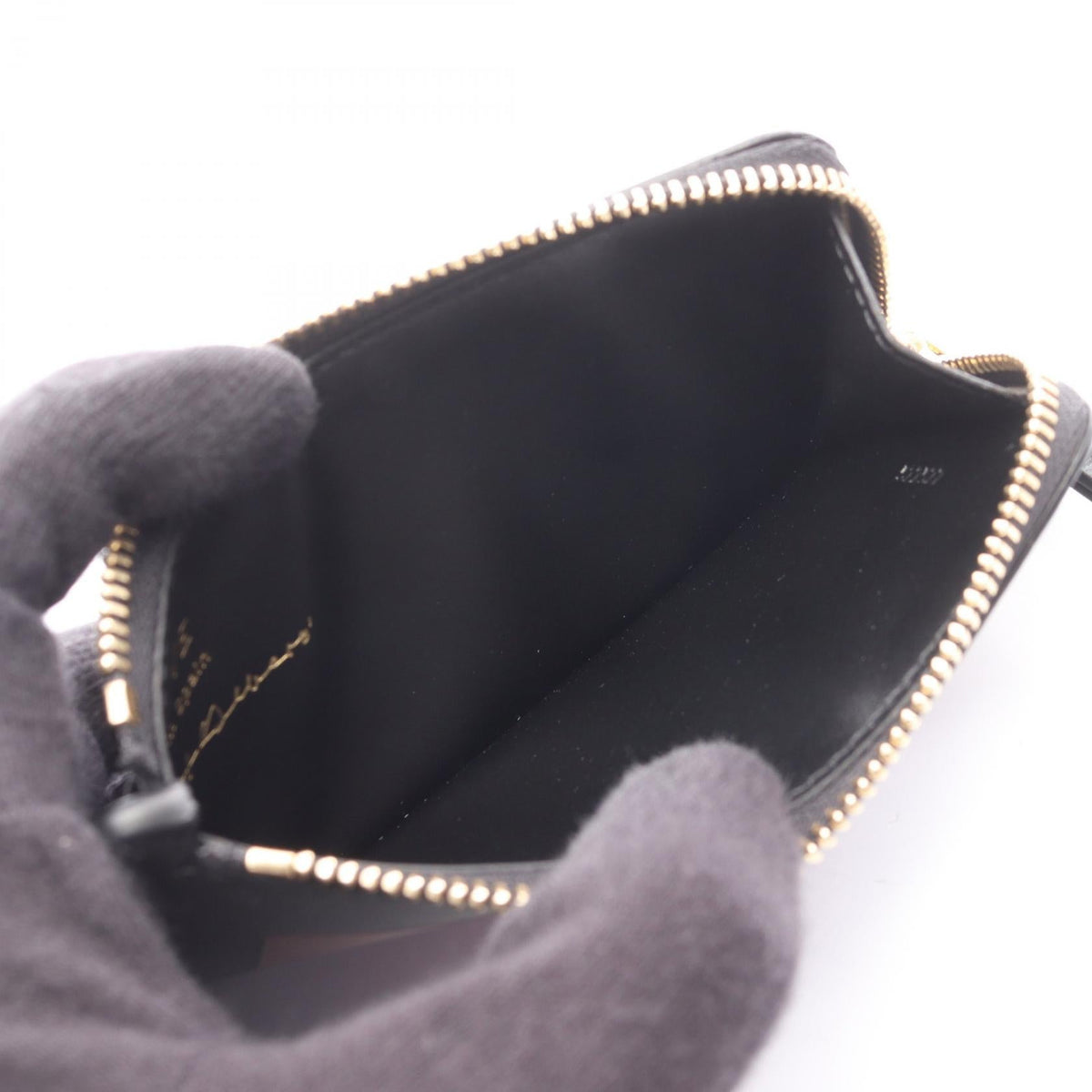 LOEWE Card Case Black/Multicolor leather C643Z40XA71101 2101220143503