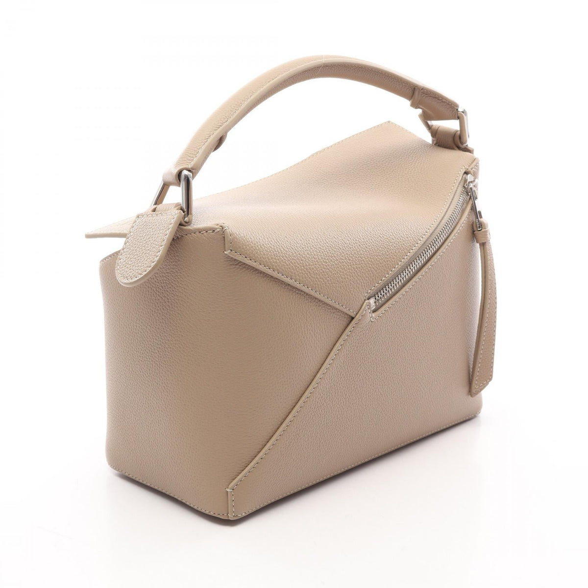 LOEWE Puzzle Edge Small 2-Way Bag Handbag Beige leather A510P60XAW5541 2101220181512