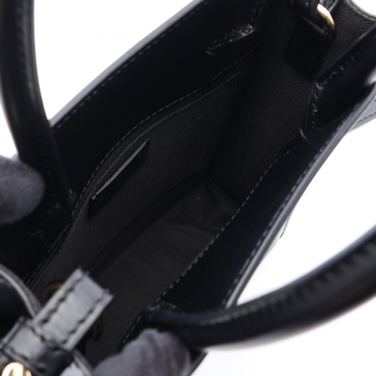 LOEWE Standard A5 Tote Bag 2WAY Handbag Black leather A933S30401 2107601179161