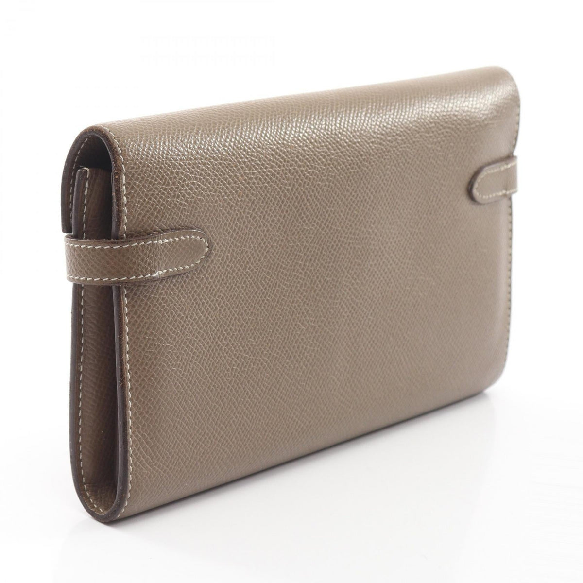 HERMES Kelly wallet long Bi-fold walletEtoupe Grey Etoupe Grey Gray Epsom leather Epsom 2107601179208